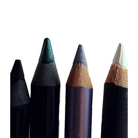 EULENSPIEGEL Dermatograph, make-up pencils, Kayal pencil in various colours, green