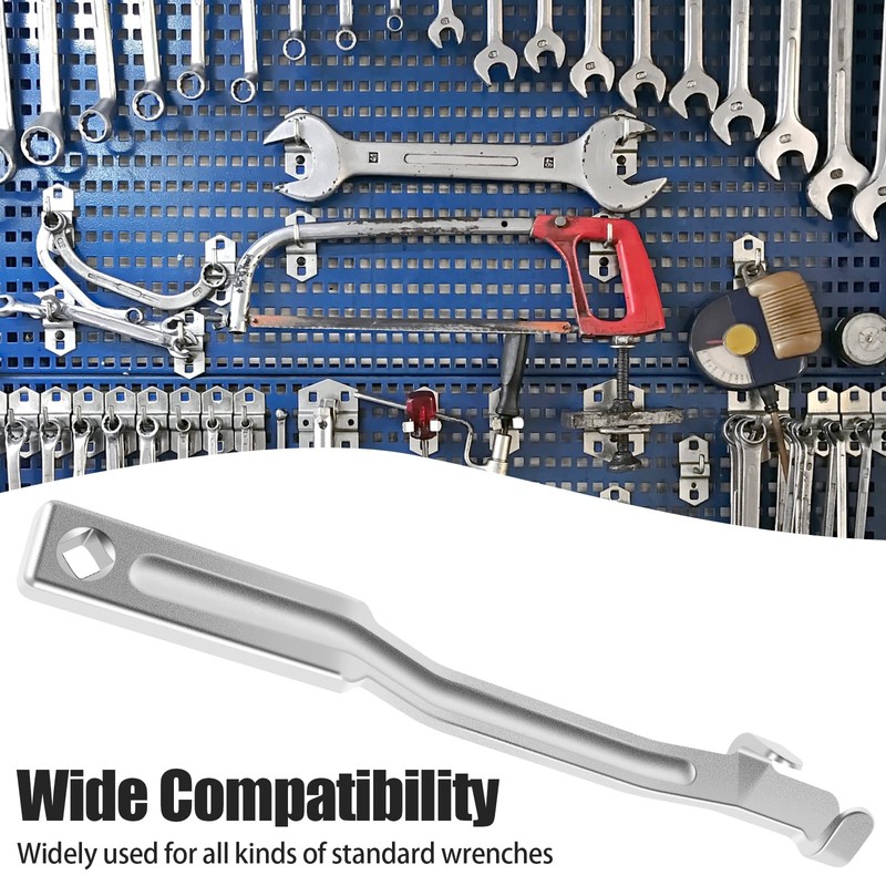 Wrench Extender Tool Bar, Heavy Duty Extra 13.4in Long Wrench