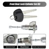 XQSMWF Front Driver Side Door Cylinder Lock with 2 Keys,