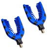 TJR 2 Fishing Rod rest Gripper Heads Rear Butt rest