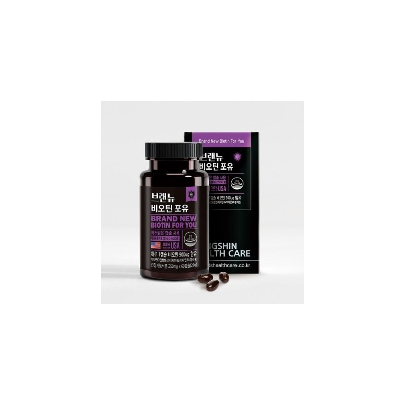 GOLF Dongshin Healthcare Brand New Biotin For You 60 Capsules