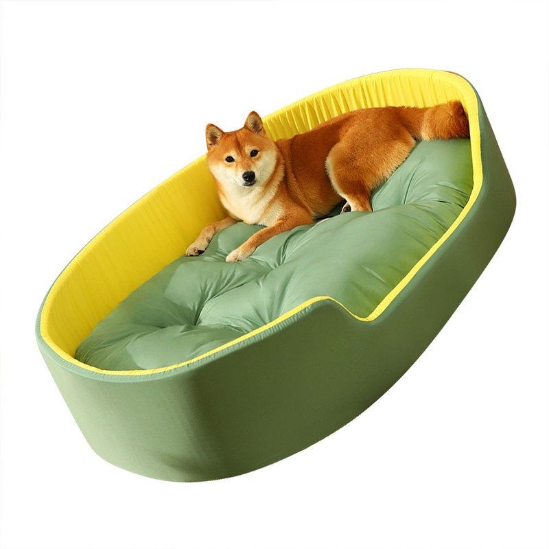 Pet Nest Bed Large Space Soft Comfortable Warm Pet Sleeping