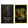 Generic Cobra Kai TV Show Poster Set (Logo & Emblem