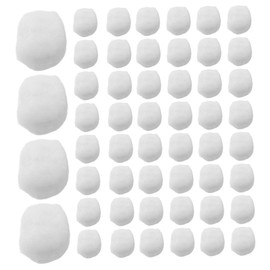 SAFIGLE Cotton Balls Lotion Remover Applicator 100 Count Household Remover Cotton Pads