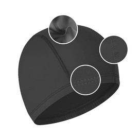 Elastische Badekappen, Badekappe Komfort Stoff, Unisex Badekappe, Spandex Badekappe, 3 Stücke Badehaube Schwimmhaube, Badekappe Herren, Nylon Badekappen, Dehnbare & Bequeme Badekappe