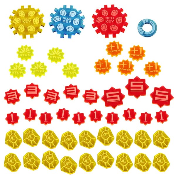 LITKO Token Upgrade Set Compatible with Forged Key Card Game,