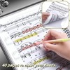 Liyquint Sheet Music Folder,Music File Folder, Music Binder, A4 Sheet