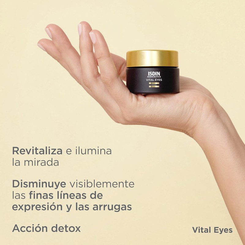 ISDIN Vital Eyes crema contorno de ojos antiarrugas con melatonina