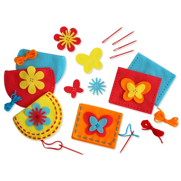 Serabeena Sew Your Own Purses - Sewing Kit for Kids