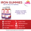 Iron Gummies: New Formula 20 mg Iron per Serving Plus