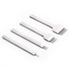 DIY Leather Hole Punch Kits with High-Speed Steel Leather Chisel