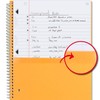 Five Star Spiral Notebook + Study App, 3 Subject, Wide
