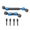 RC Center Drive Shaft Splined Universal Steel CVD Driveshaft for