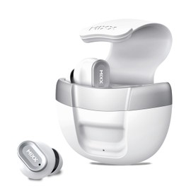 Mixx StreamBuds Solo 1 True Wireless Earbuds, Bluetooth Wireless Earphones, Up to 18 Hours Playtime, Touch Controls, Siri & Google Assistant Compatible (white)