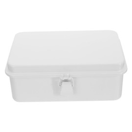 SEWACC 1pc Sturdy Desktop Sundries Box Multipurpose Stationery Storage Container Compact Design for Home Office Dorm Organization Vintage