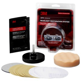 3M 3M Headlight Lens Restoration System, 39008, 1 Kit