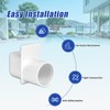 (2 Pcs) Deck Drain Adapter, fit for Stegmeier Channel Drain,