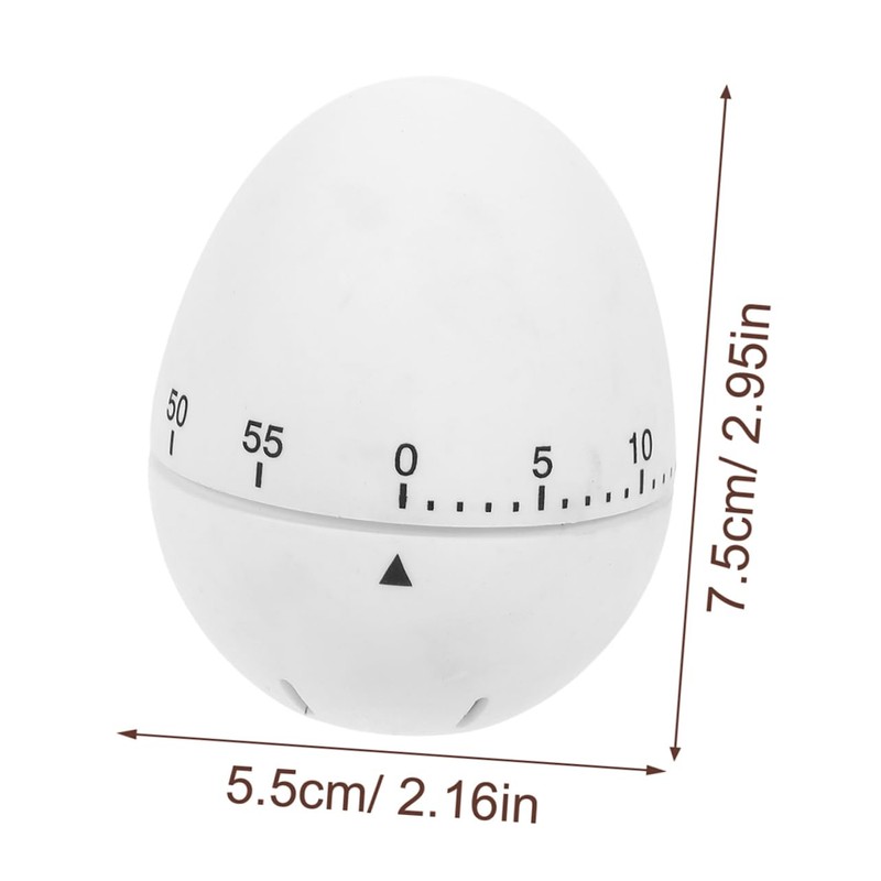 BIUDECO 2pcs Kitchen Timer Rotating Mechanical Timer for Cooking Studying