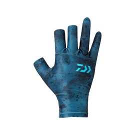 DAIWA DG-8222 Palmless Game Gloves Painter Blue XL