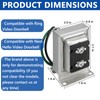 Funmit Doorbell Transformer 16V 10VA Compatible with Ring Wired Video