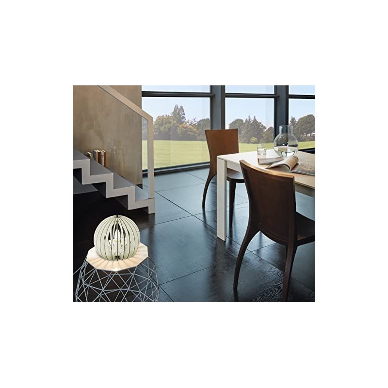 EGLO Table Lamp, Steel 60 W, White