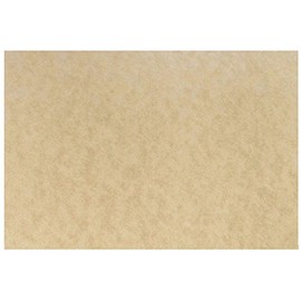 JAM Paper Flat Note Cards - 4" x 6" - Brown Parchment - 25/pack