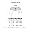 6 Inch PVC Vent Mesh Cover (5.9-6.29"), 304 Stainless Steel