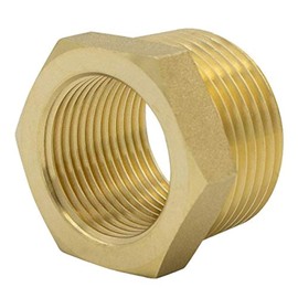 VARIOSAN Double nipple, AG/AG, brass, suitable for drinking water