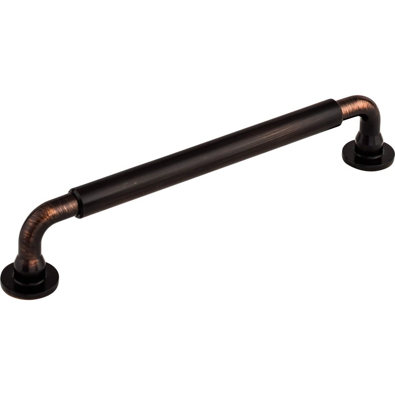 Top Knobs TK824PN Serene Collection 6-5/16" Lily Pull, Polished Nickel