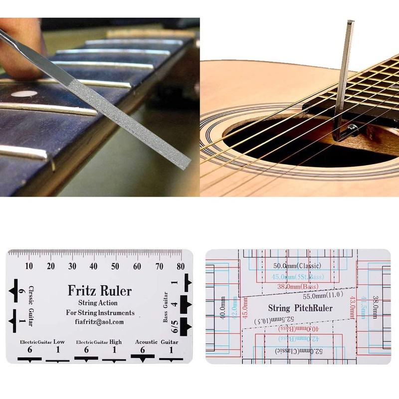 Guitar Care and Maintenance Accessories Tools Set Kit With Guitar
