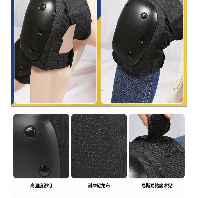 HEKE3643730 6 Pcs Coderas De Rodilla Con Protector De Muñeca