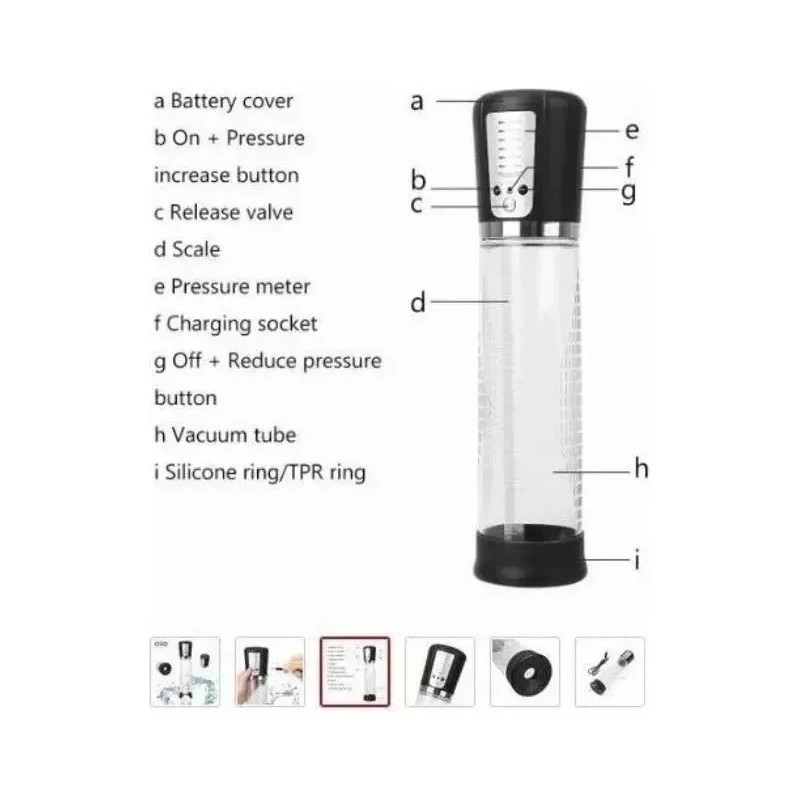 Tw Entrenador De Bomba De Vacío Eléctrica Recargable Por Usb
