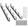 DIYHD Steel Stair Riser 4 Step Stair Stringer for Deck