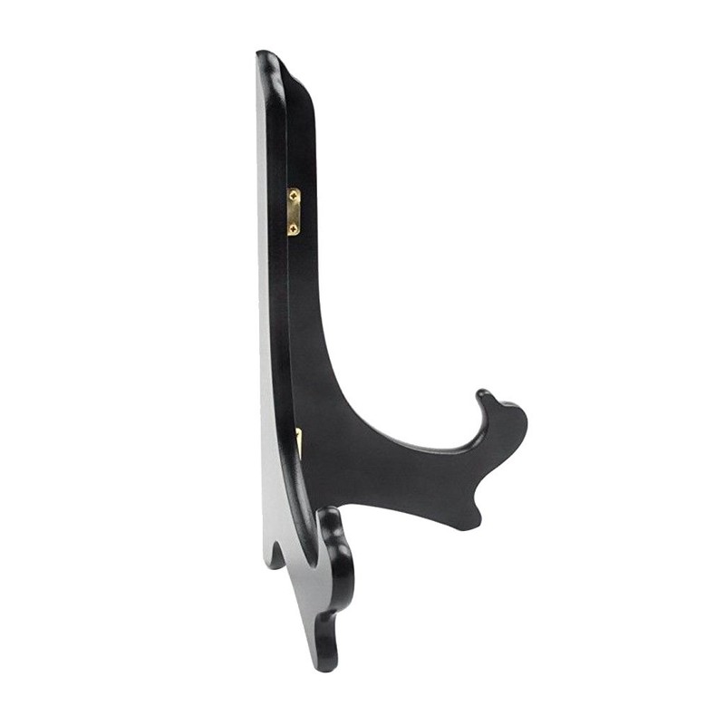 Unknown Wooden display for folding Easel Stands Bowl Plate Holder