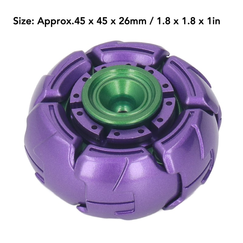 Decompression Fingertip Gyroscope Rotating Alloy Deformation Fingertip Gyroscope Toy