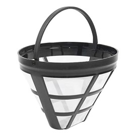 Mebix TRD Filtro Permanente Reutilizable para Cafetera 10 a 12 Tazas | Cafetera de goteo Eléctrica Digital para el Hogar Oficina Cafeterias y Restaurantes.
