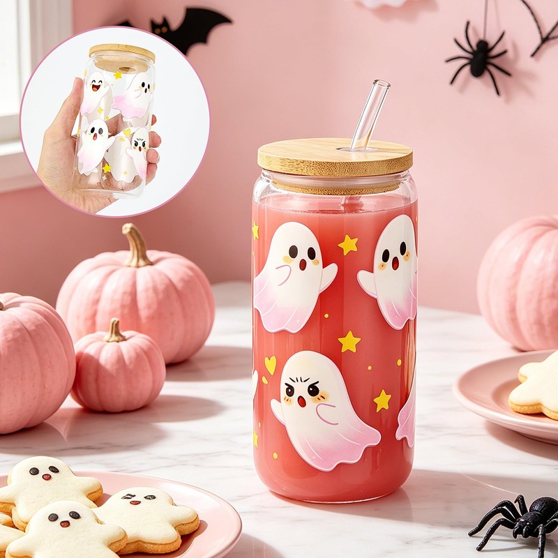Boo Basket Stuffers for Women, Halloween Gifts Basket Cute Spooky