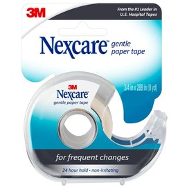 Nexcare - Gentle Paper Tape On Dispenser - 25mm x 9.1m