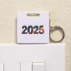 'Colourful 2025' Keyring Tape Measure/Spirit Level Tool (KM00041746)