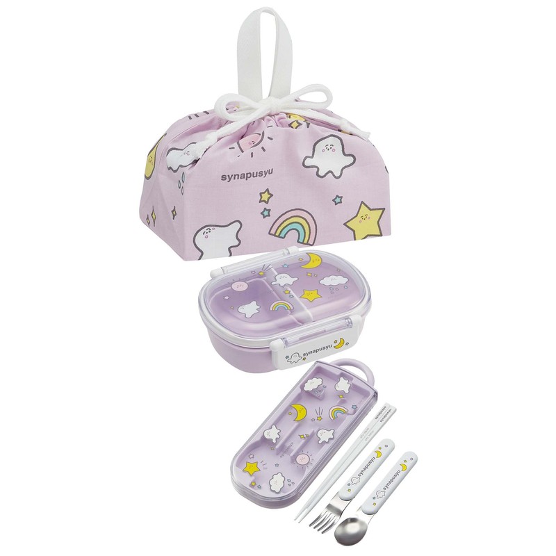 Skater KB7-A Children's Lunch Bag, Drawstring Bag, Made in Japan