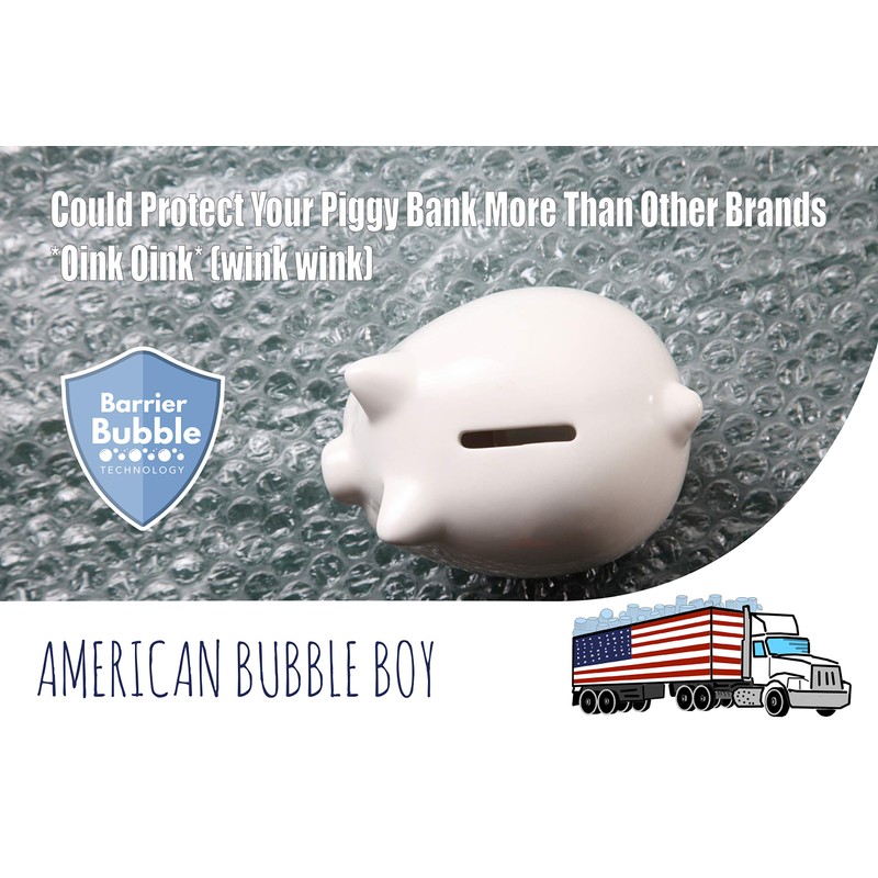 4 large rolls of Bubble Wrap total 700 feet, small