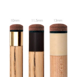 Pool Billiard Cue Tips - 4 Pieces Pool Cue Tip/Snooker Cue Tip 10mm 10.5mm 13mm Options