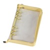 MultiBey A6 Binder 6 Ring Binder Cover Clear PVC Notebook