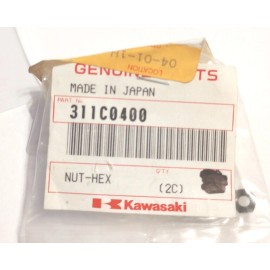 Kawasaki ZG1200,KAF620 Hex Nut 4MM NOS 311C0400  (L-2329)