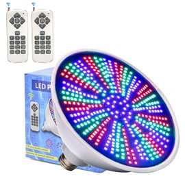 Cynlink 120V 50W LED Color Changing Pool Lights for Inground Pool, Swimming Pool Light Bulb with Remote, E26 Replacement Underwater Pool Lighting for Pentair and Hayward Light Fixtures