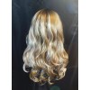Unbranded Brown Blonde Ombre Wig HD Front Lace Human Hair