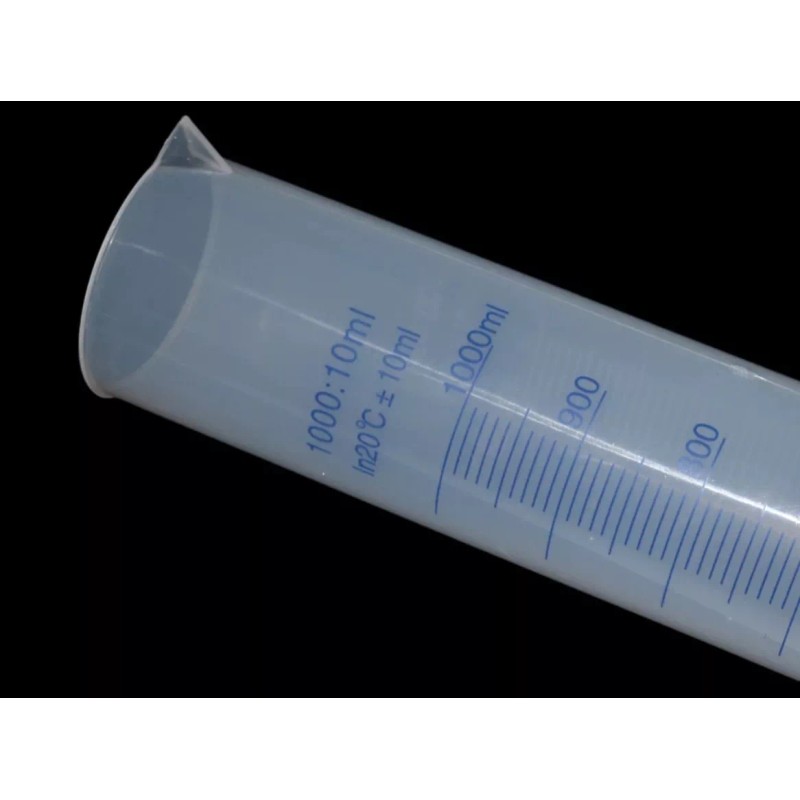 More Control Probeta Graduada Plástico 1 Litro Polipropileno Calidad