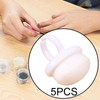 perfeclan 5 Pieces Nail Dust Brush Nails Art Dust Cleaning