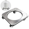 XIEEIX Movable Propane Cylinder Base, Fixed Propane Tank Tray with