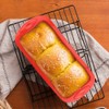 SILIVO 4 Pack Mini Loaf Pans - Nonstick Silicone Bread